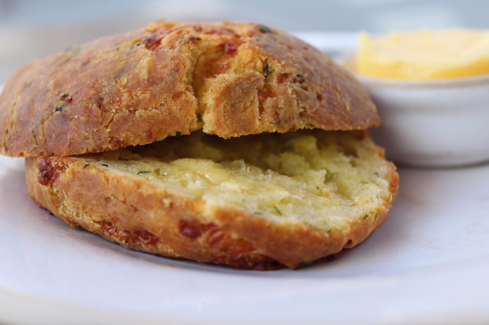 Cheese and Chive Scone