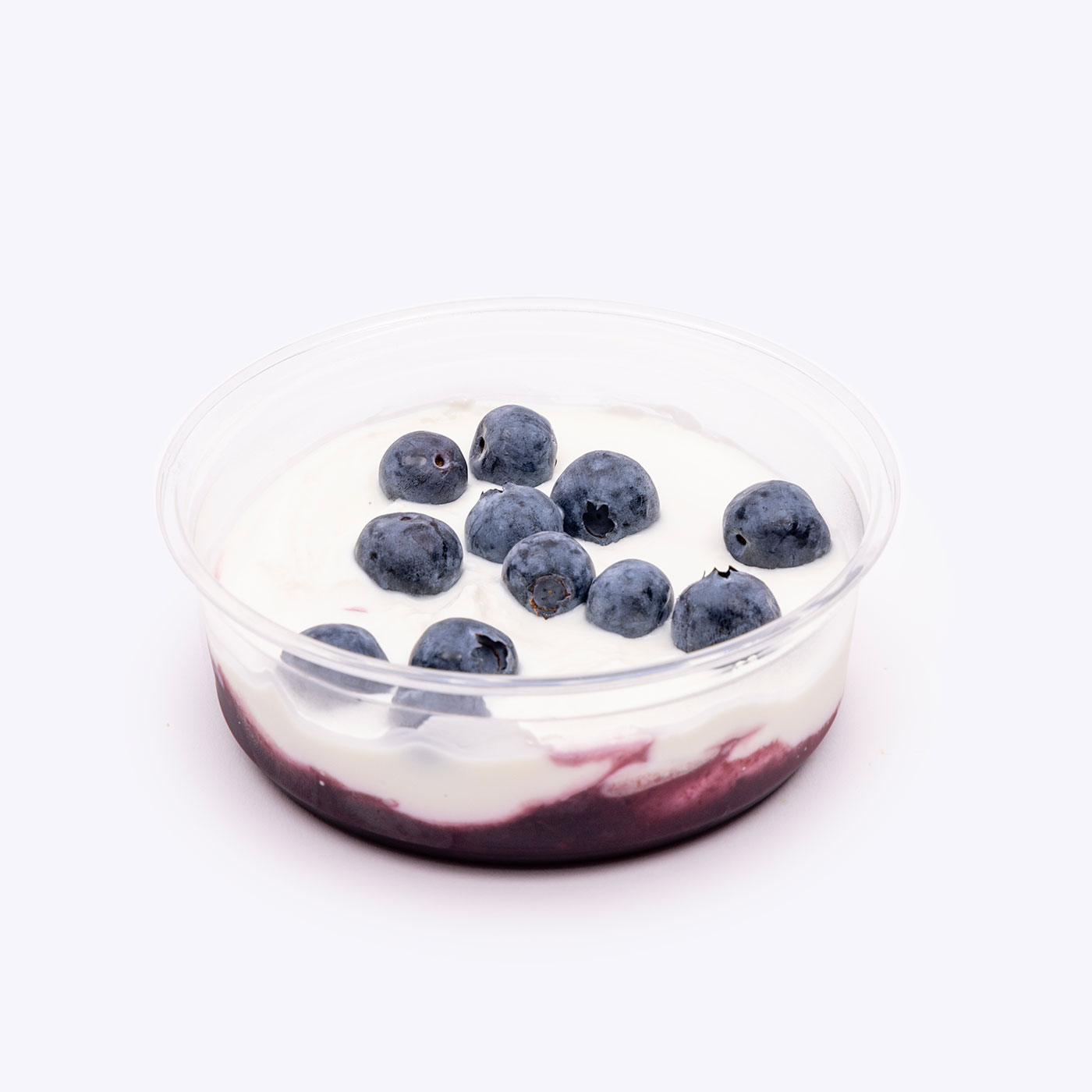 Greek Yoghurt with blackberry compote & blueberries