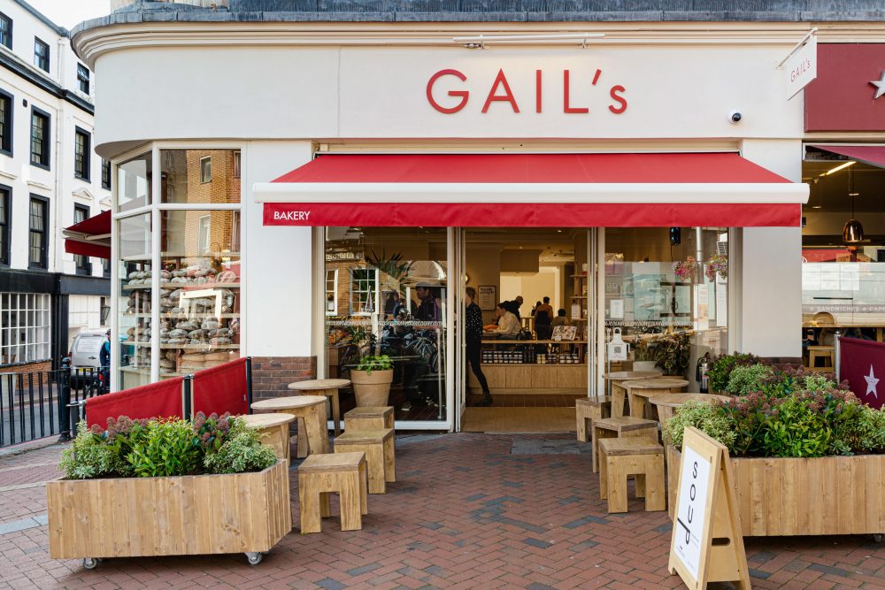 Image of the front of a GAIL's bakery